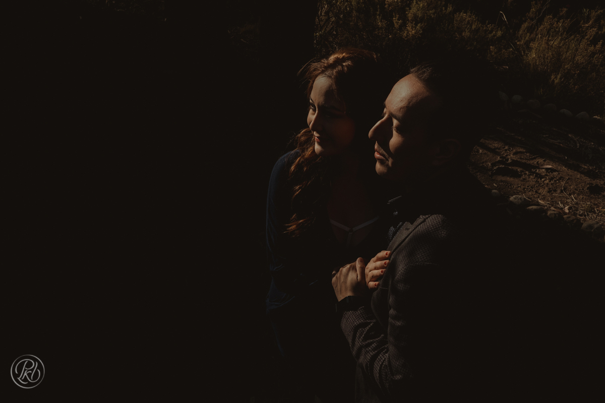 Pkl fotografia, fotografia de bodas La Paz Bolivia, sesion de pareja bosque invierno