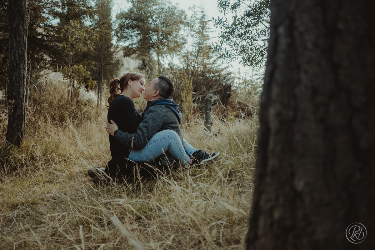 Pkl fotografia, fotografia de bodas La Paz Bolivia, sesion de pareja bosque invierno