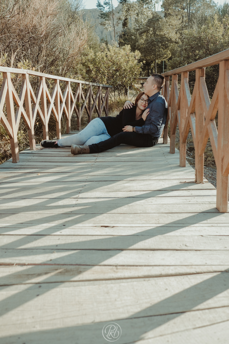 Pkl fotografia, fotografia de bodas La Paz Bolivia, sesion de pareja bosque invierno