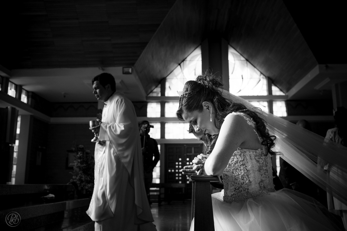 Fotografo de bodas La Paz Bolivia Novia Ceremonia católica Catedral Castrense La Paz  