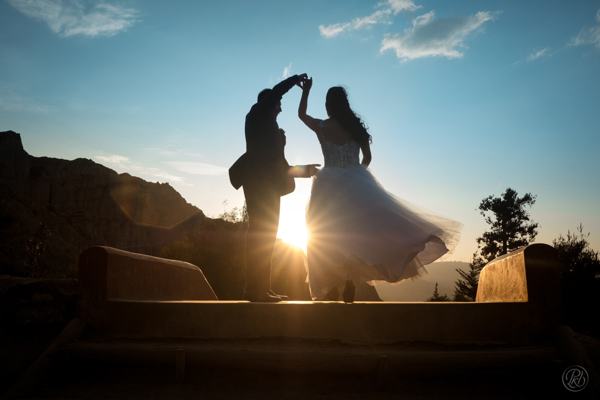 Fotografo de bodas La Paz Bolivia sesion al atardecer fotografia de boda 