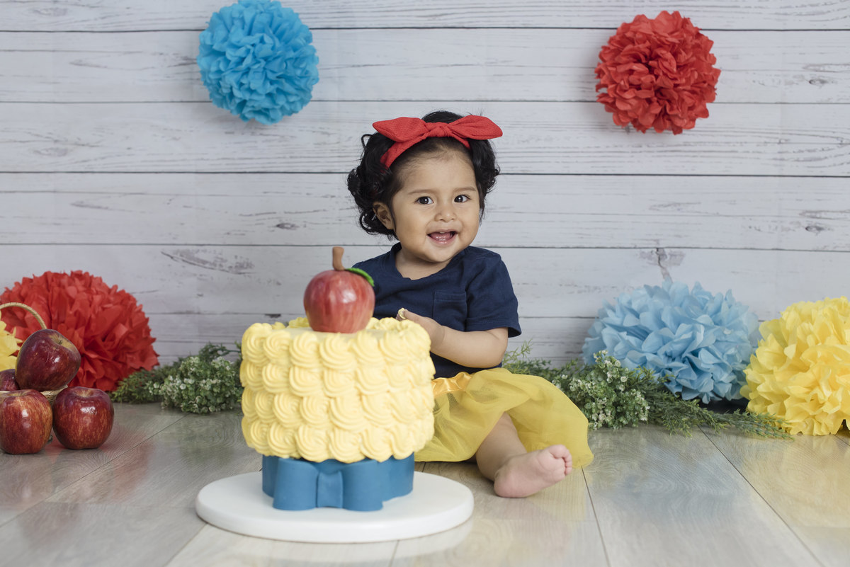  fotografia de bebes primer año cake smash, blancanieves, La Paz, Bolivia , Pkl Fotografía
