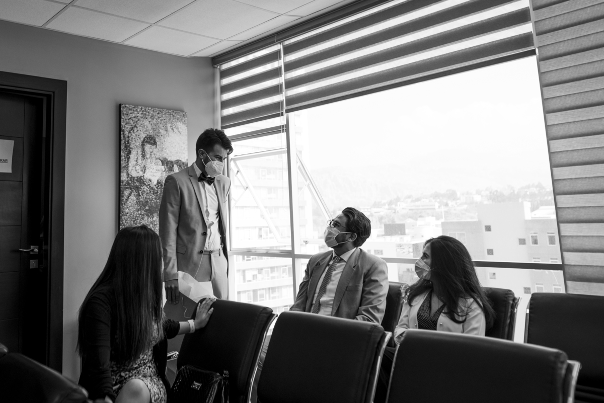 Fotografía de boda pequeña La Paz Bolivia, boda civil, pkl fotografia
