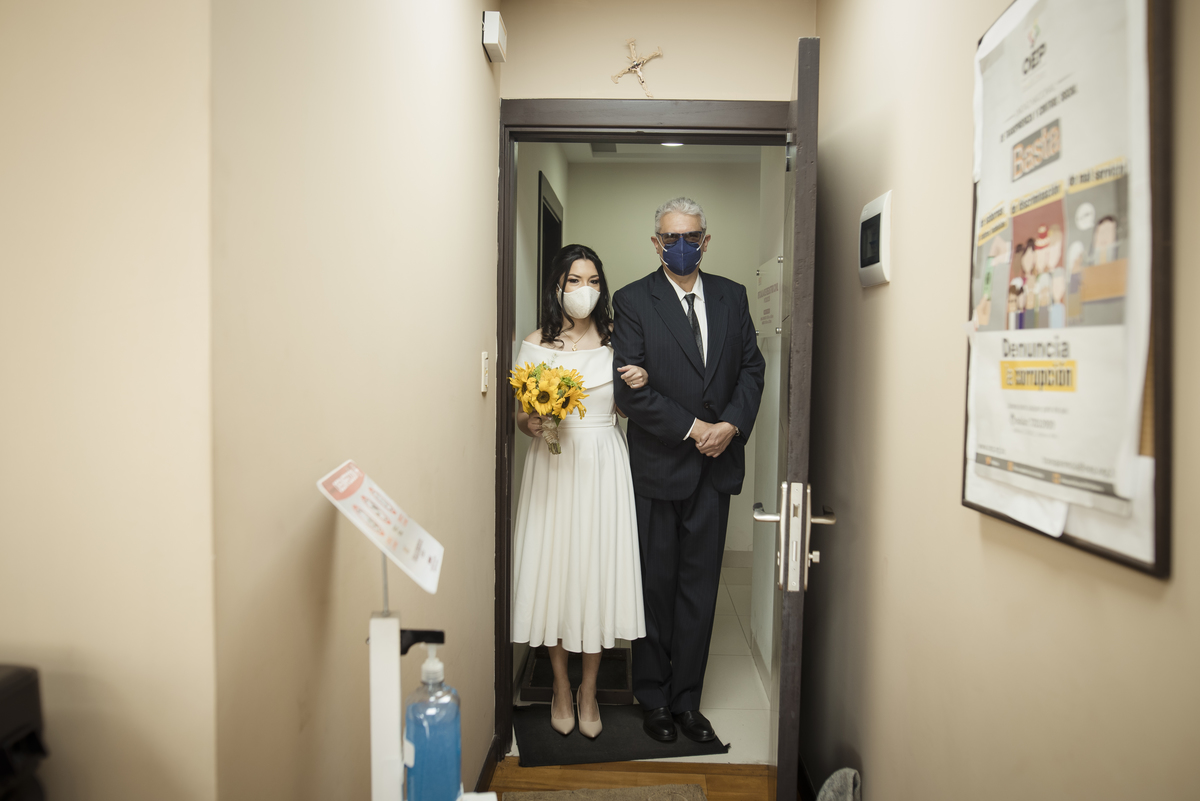 Fotografía de boda pequeña La Paz Bolivia, boda civil, pkl fotografia