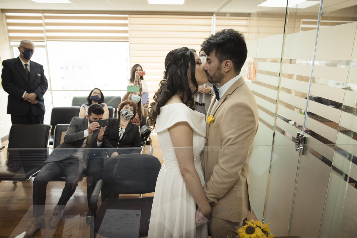 Fotografía de boda pequeña La Paz Bolivia, boda civil, pkl fotografia