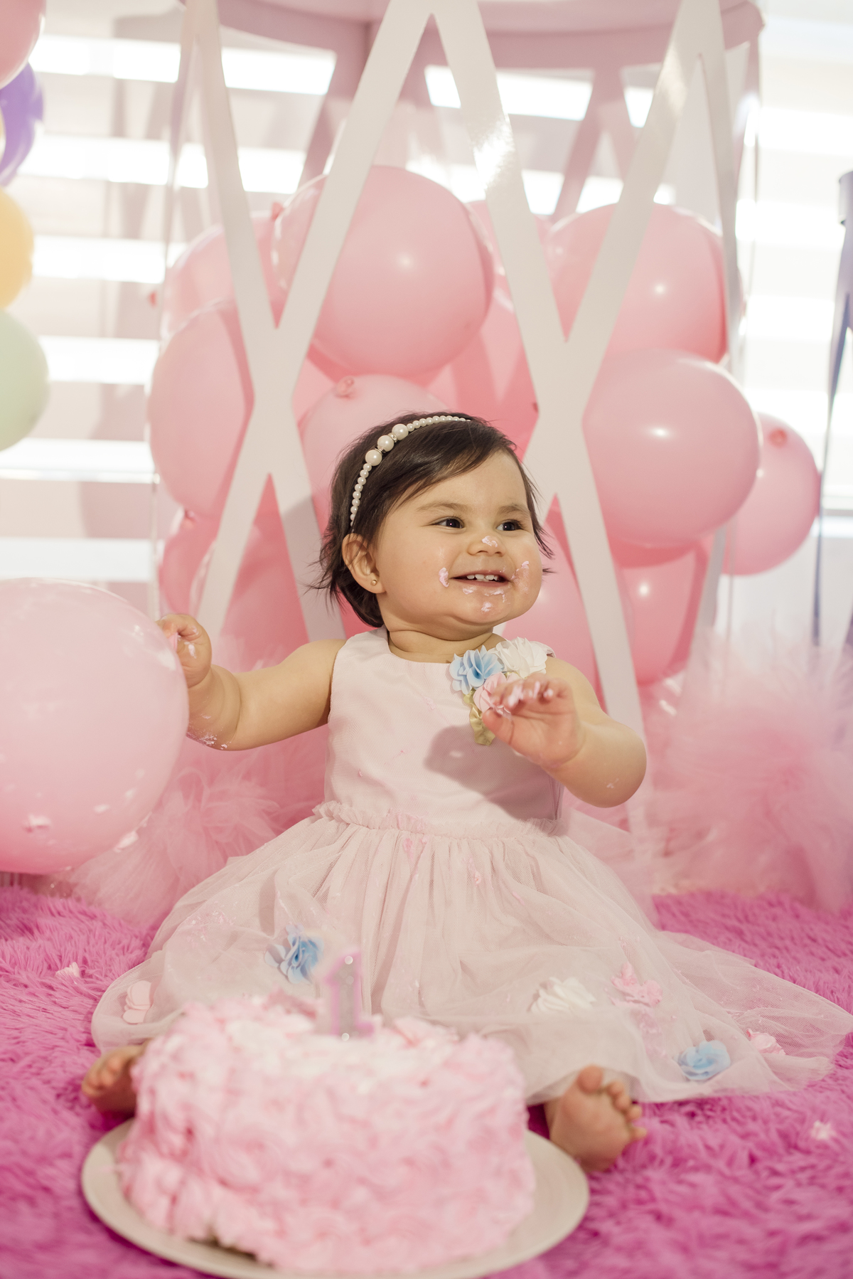 primer cumpleaños, cake smash, sesion familiar, bebe un año, la paz bolivia fotografo de familias