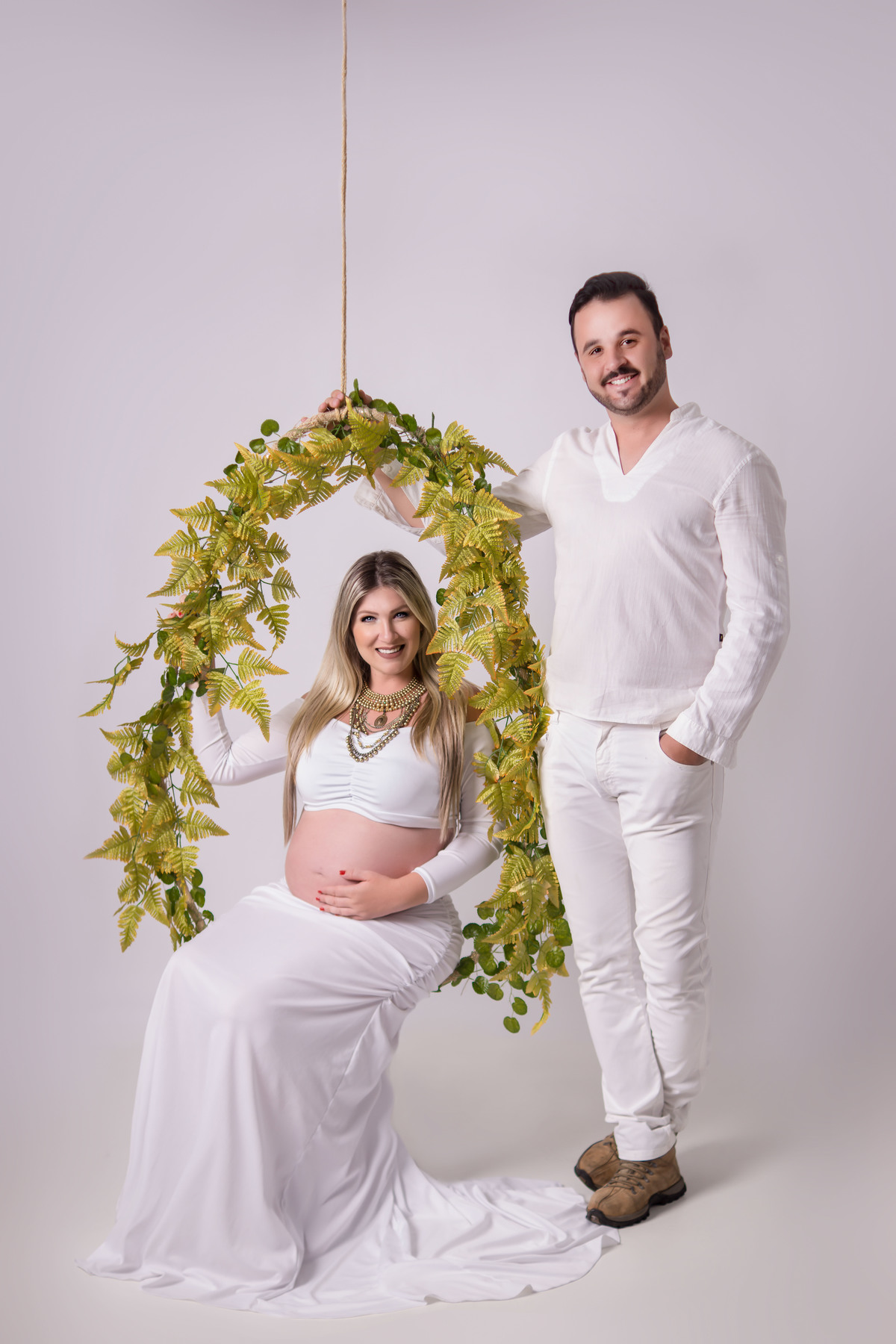 Ensaio de Gestante Estúdio