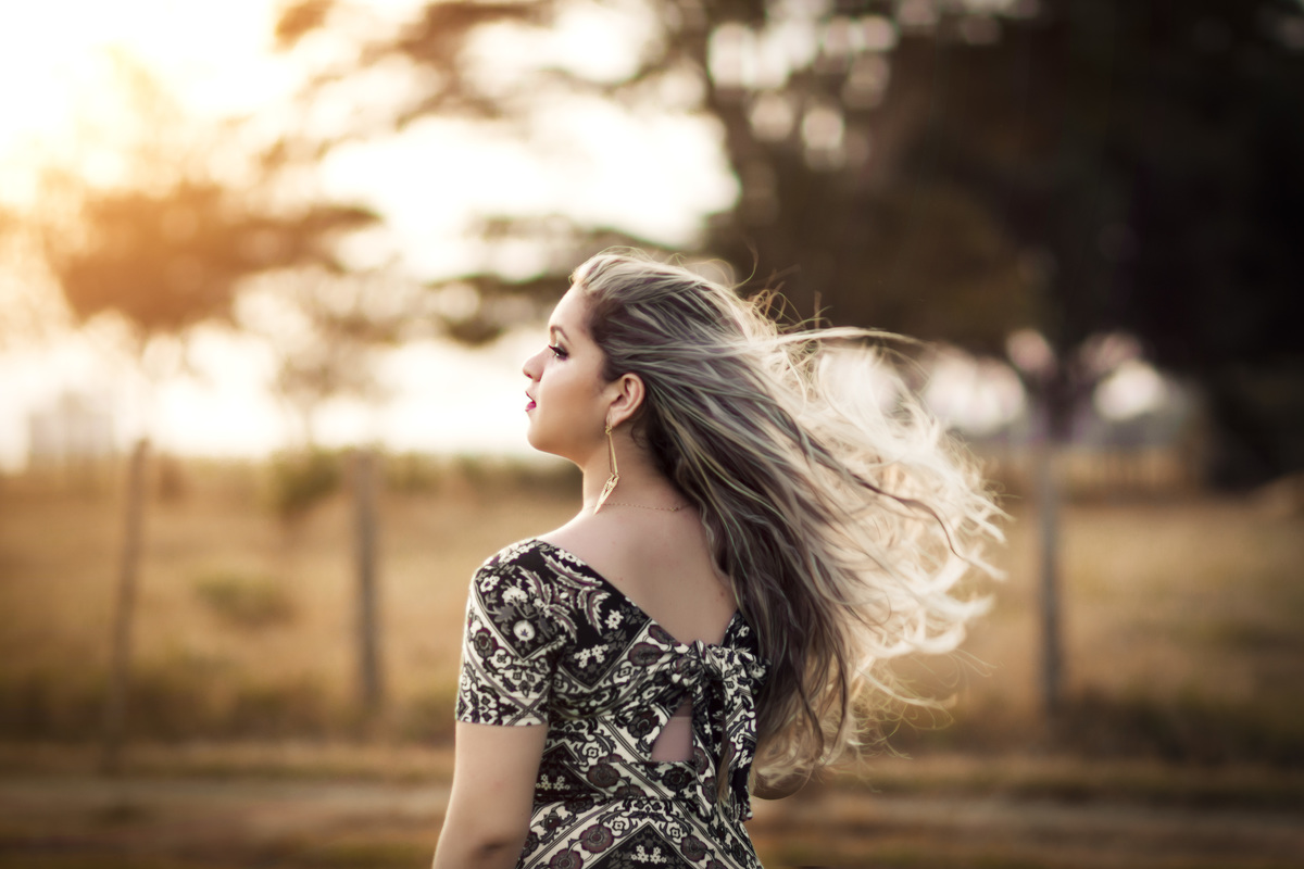 Sessão de 15 anos pôr do sol