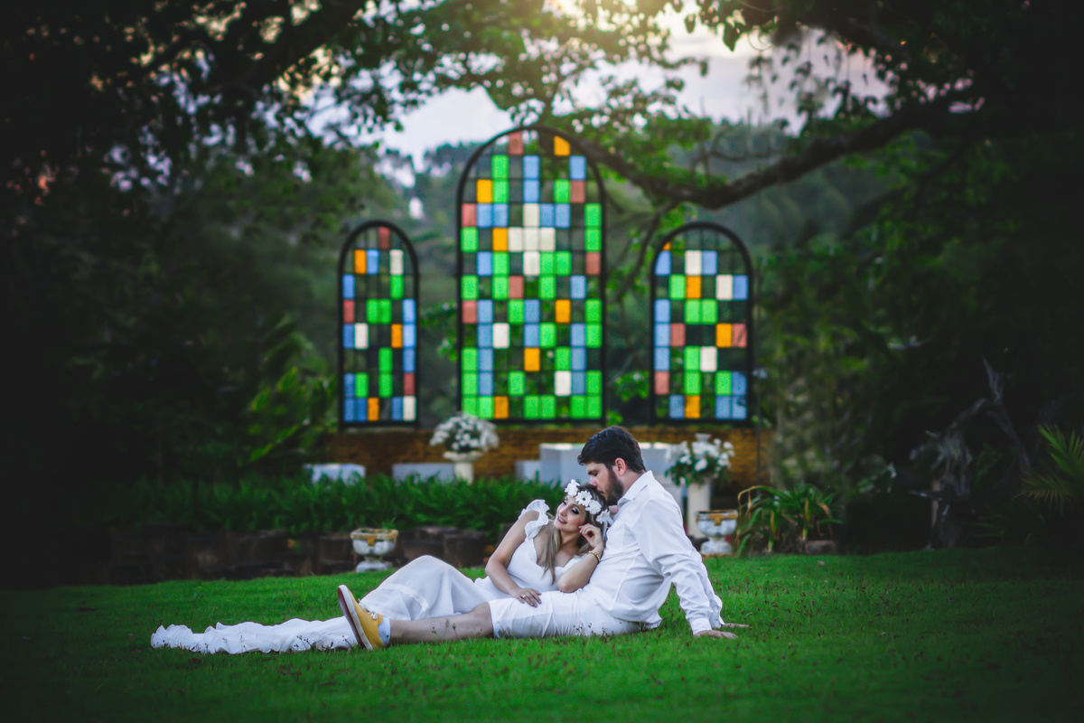 entardecer fundo vitral colorido