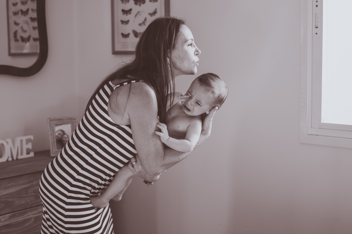 bebê chorando lifestyle