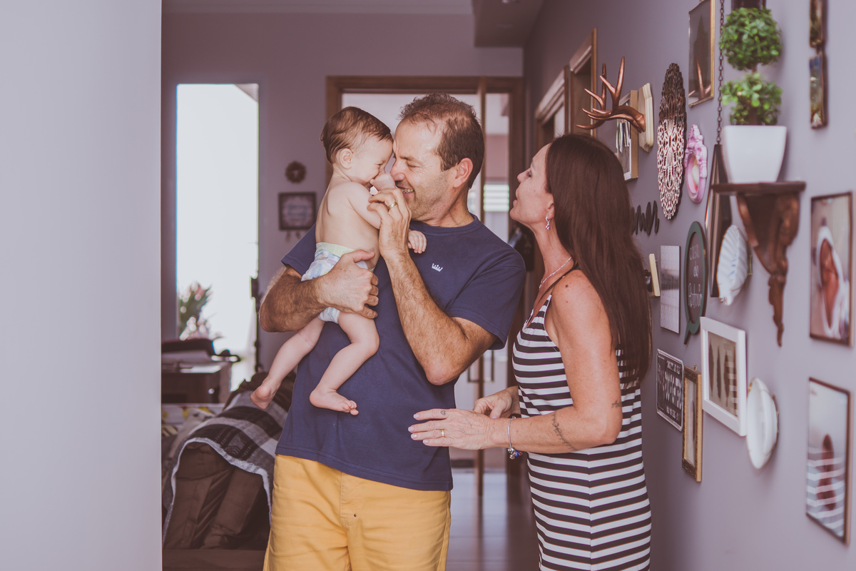 bebê com avós lifestyle