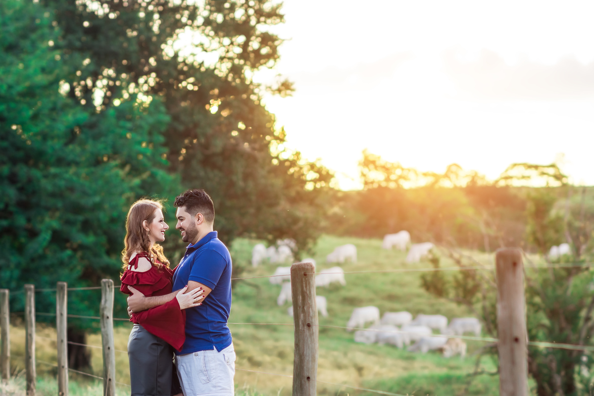 pôr do sol pré wedding