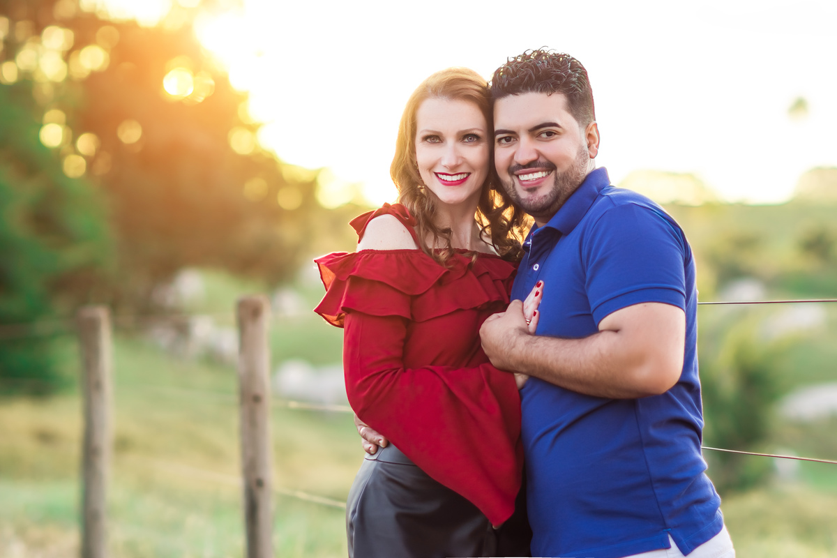 ensaio de casal entardecer