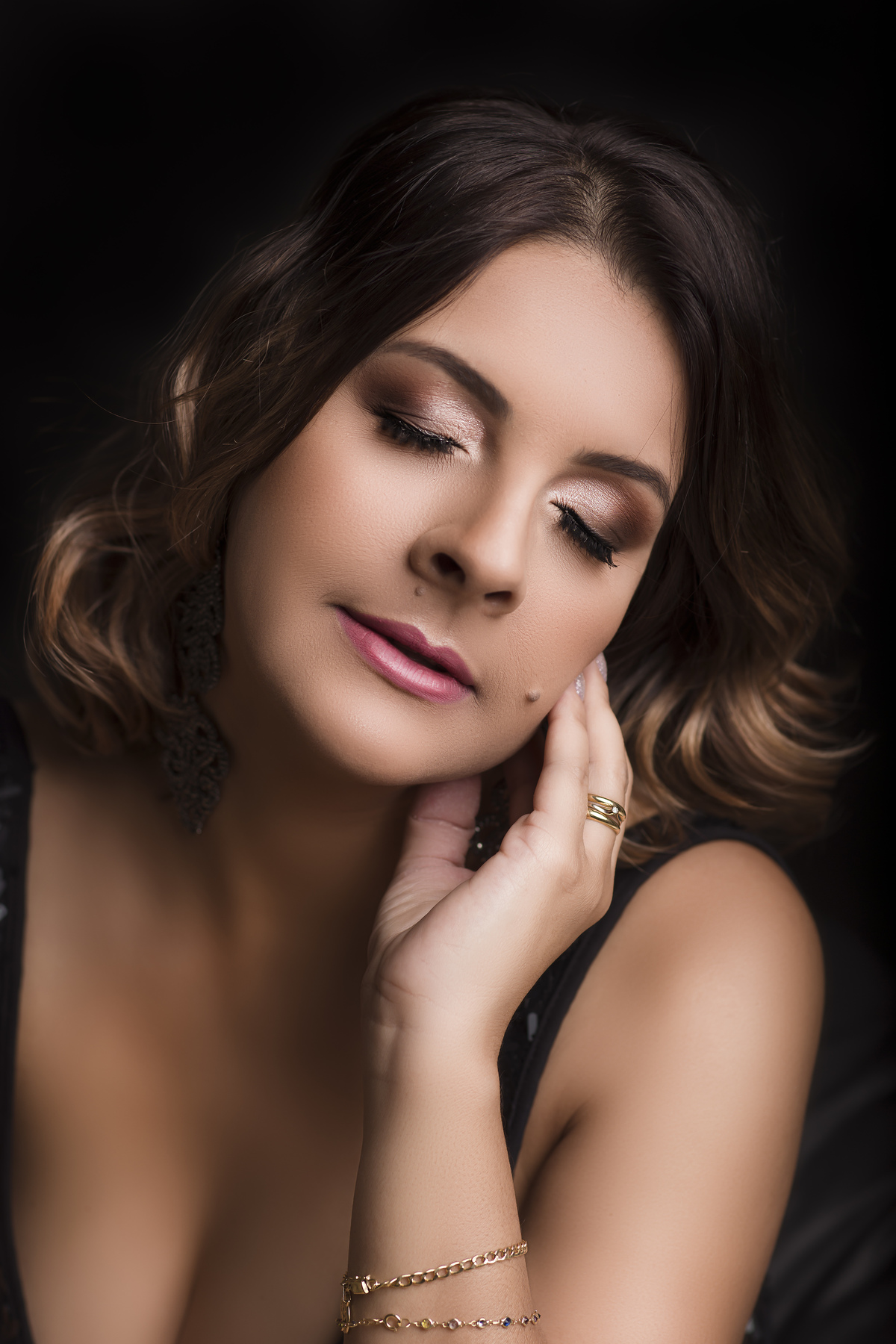 como fotografar com fundo preto