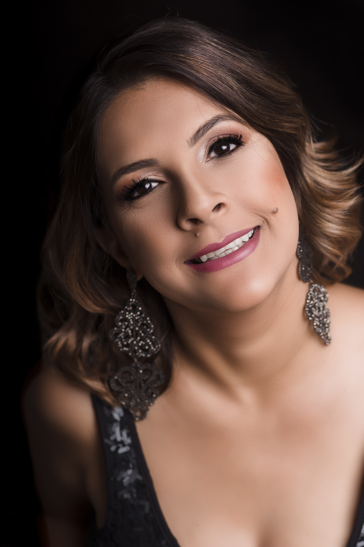 sessão individual com fundo preto