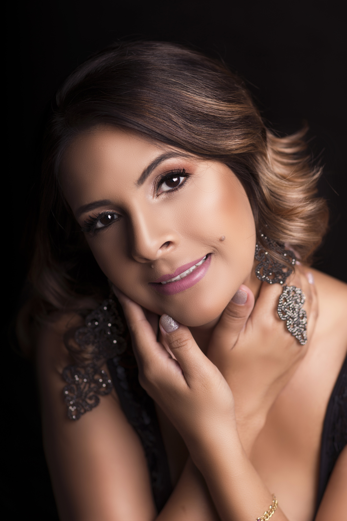 sessão feminino em estúdio