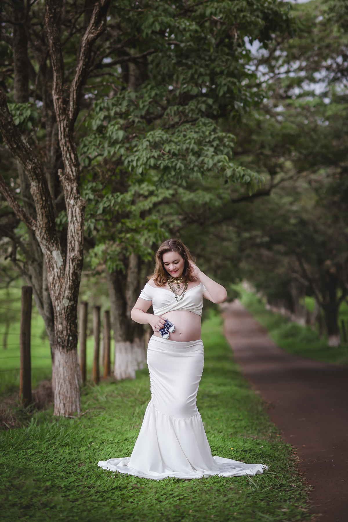 ensaio de gestante externa