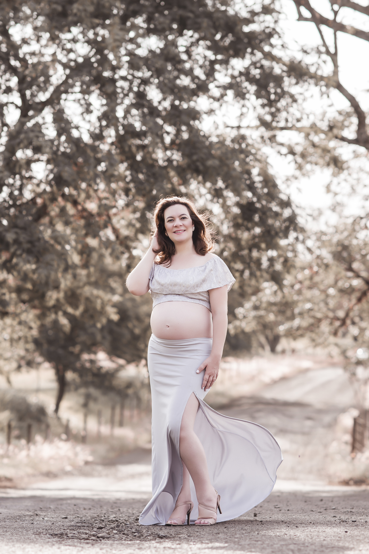 sessão gestante outono