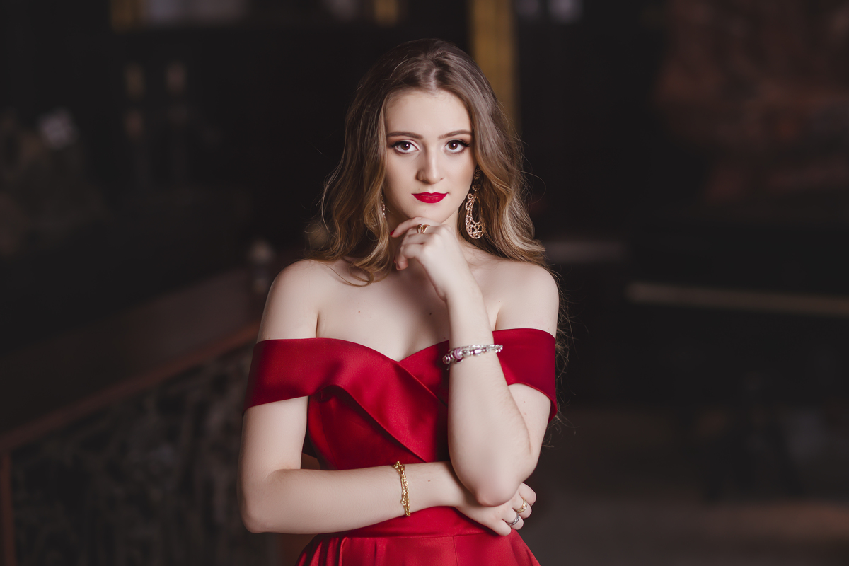 vestido vermelho formanda