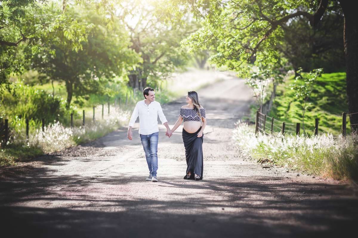 fotografia de gestante externa