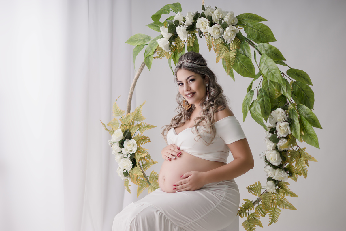fotografia arco de flores