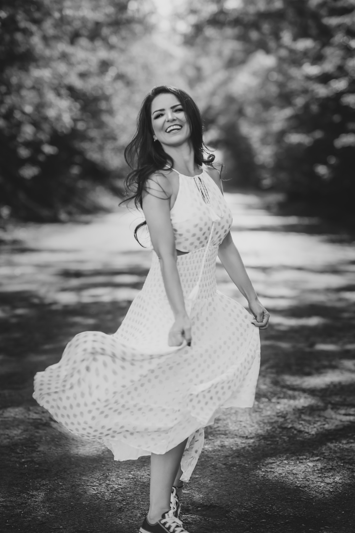 ensaio fotográfico na estrada