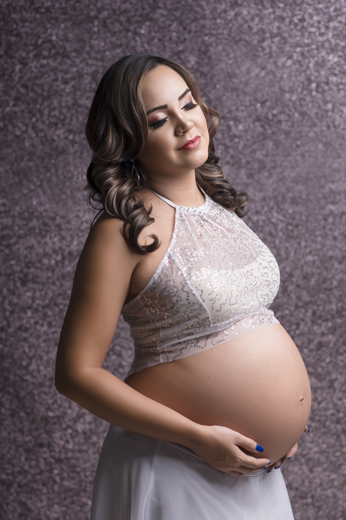 fundo gliterinado fotografia