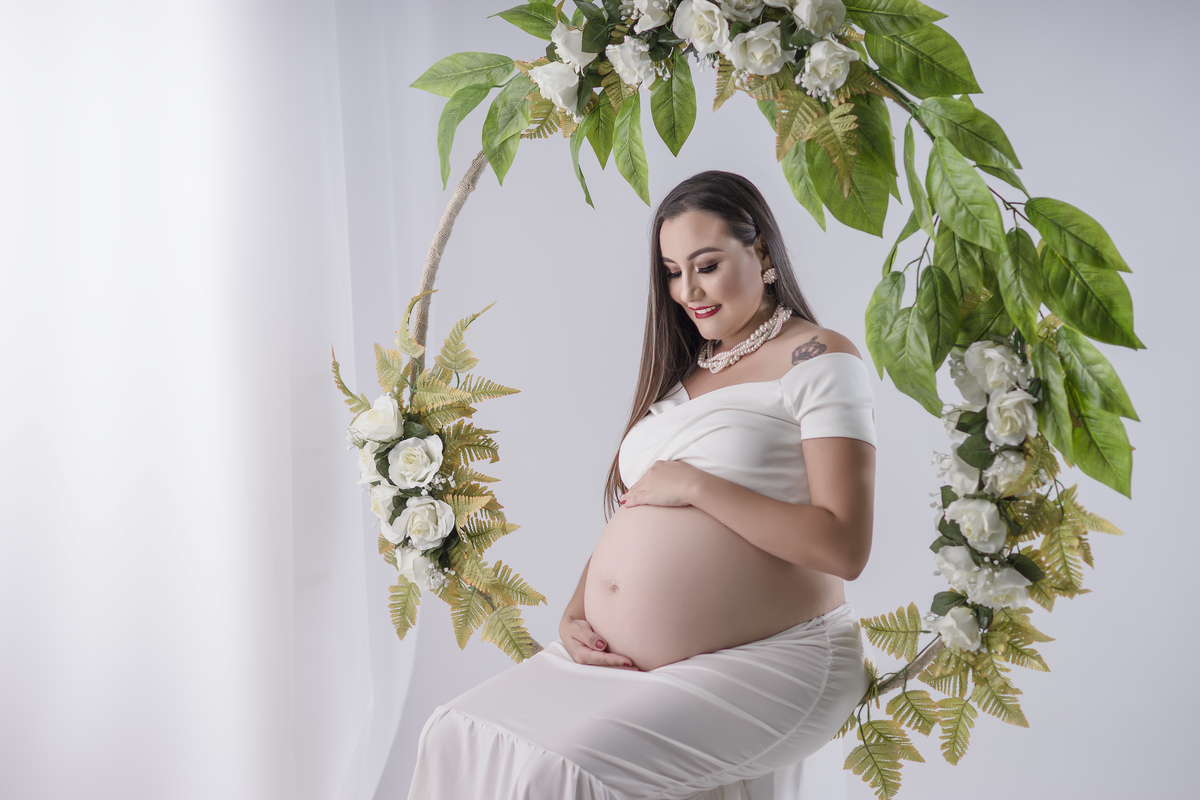 baçanço de flores para gestantes