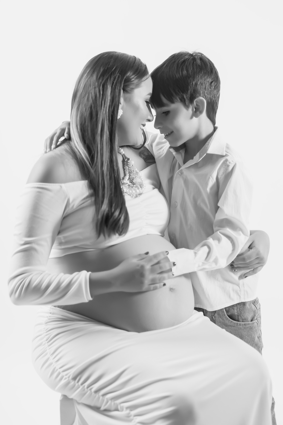 gestante com o primeiro filho