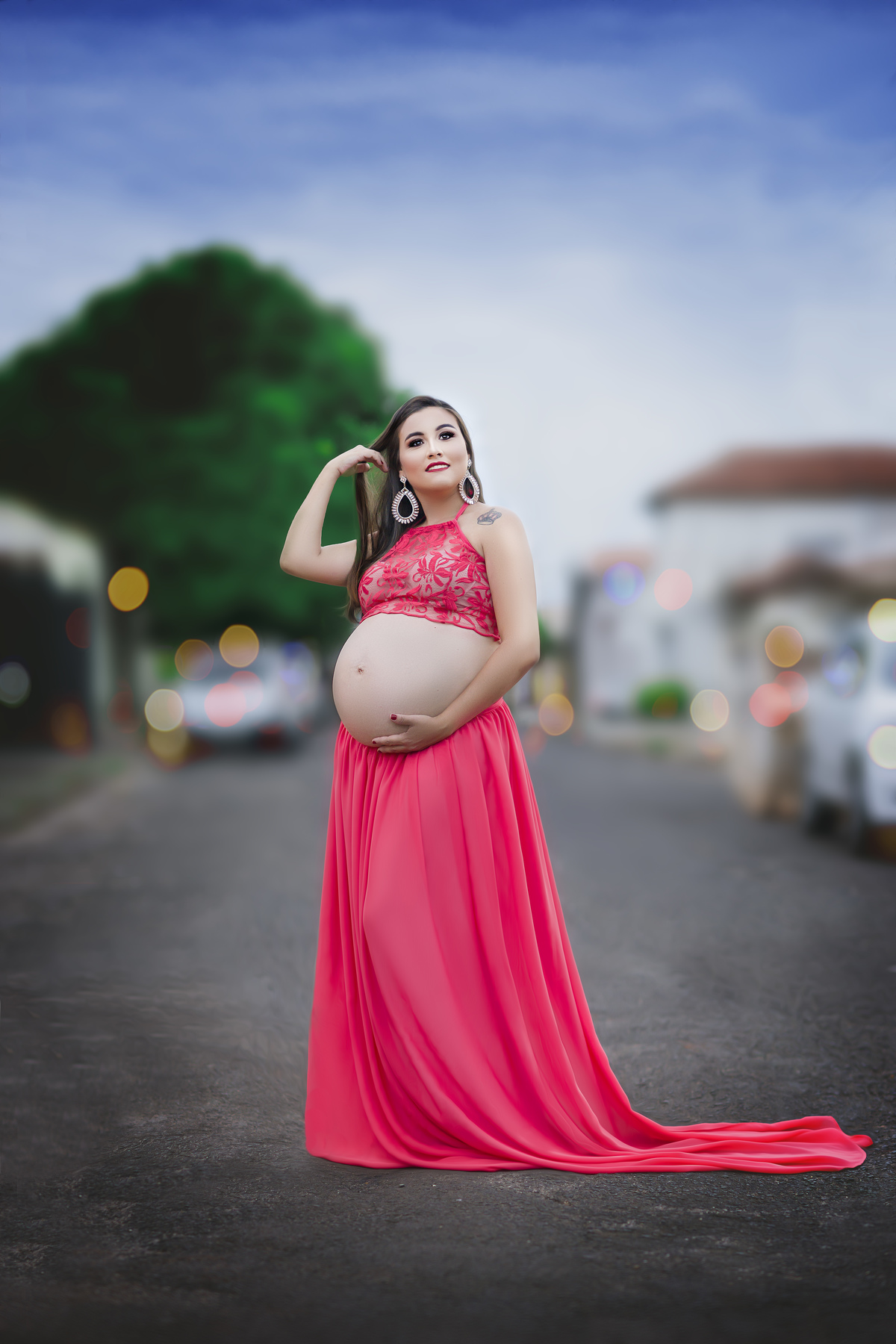 fotografia de rua de gestantes