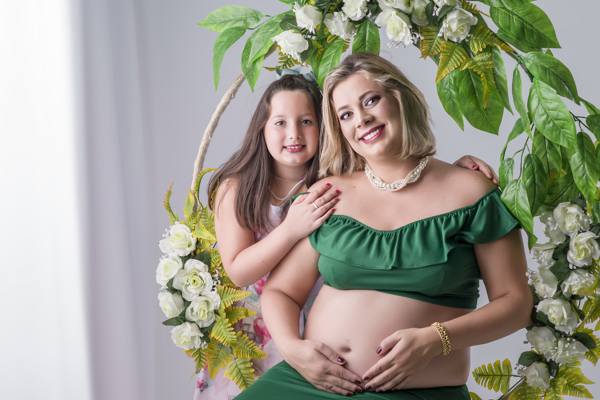 GRÁVIDA BALANÇO DE FLORES