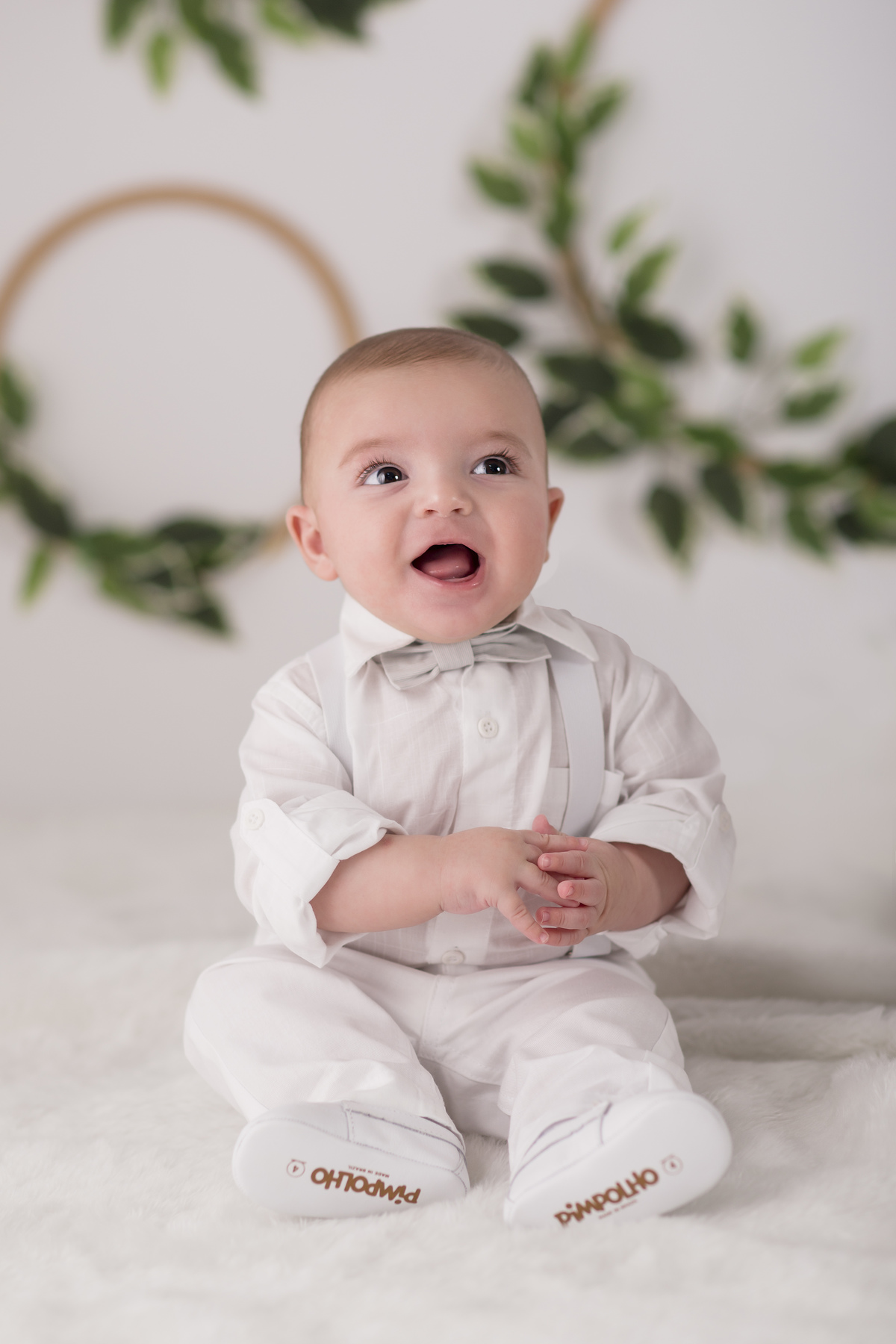 roupinha branca menino