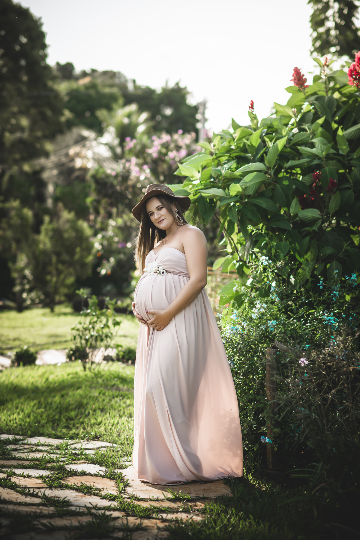 GESTANTE PÔR DO SOL