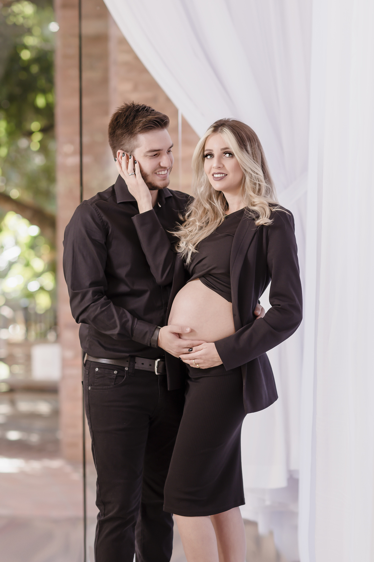 casal gestante preto