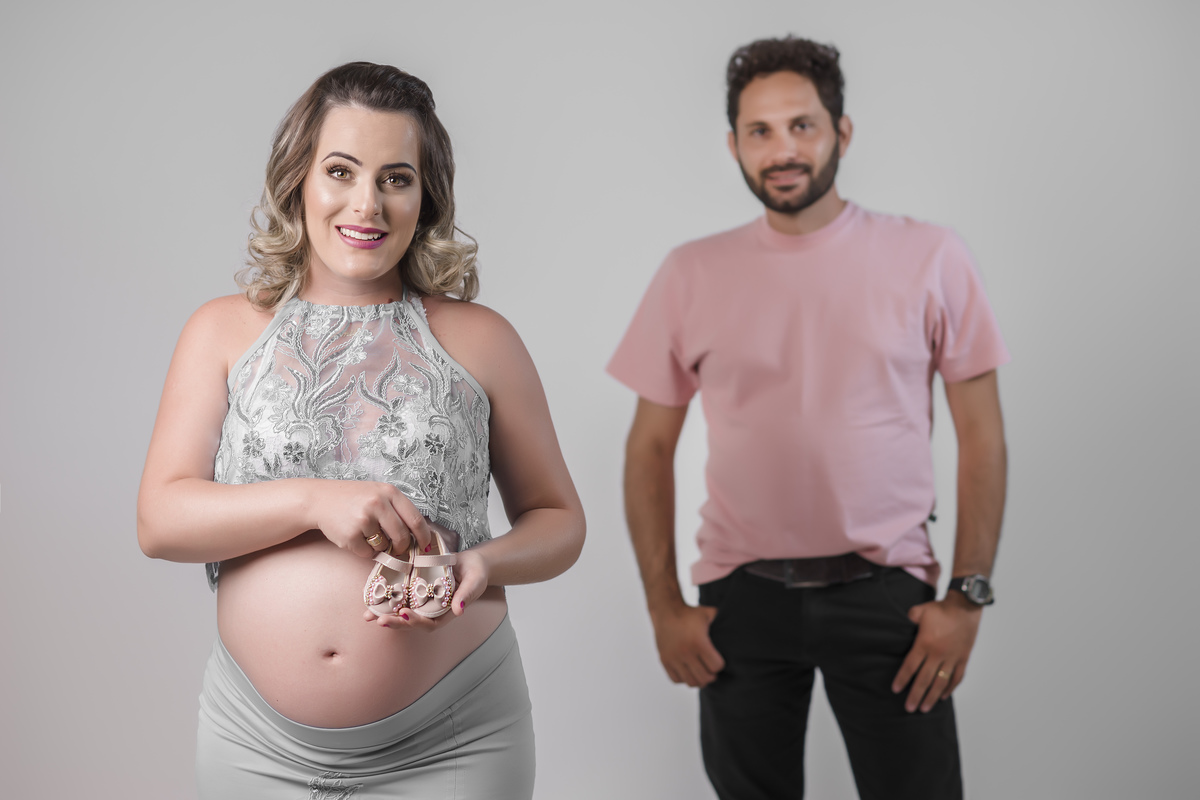 sapatinho de bebê estúdio