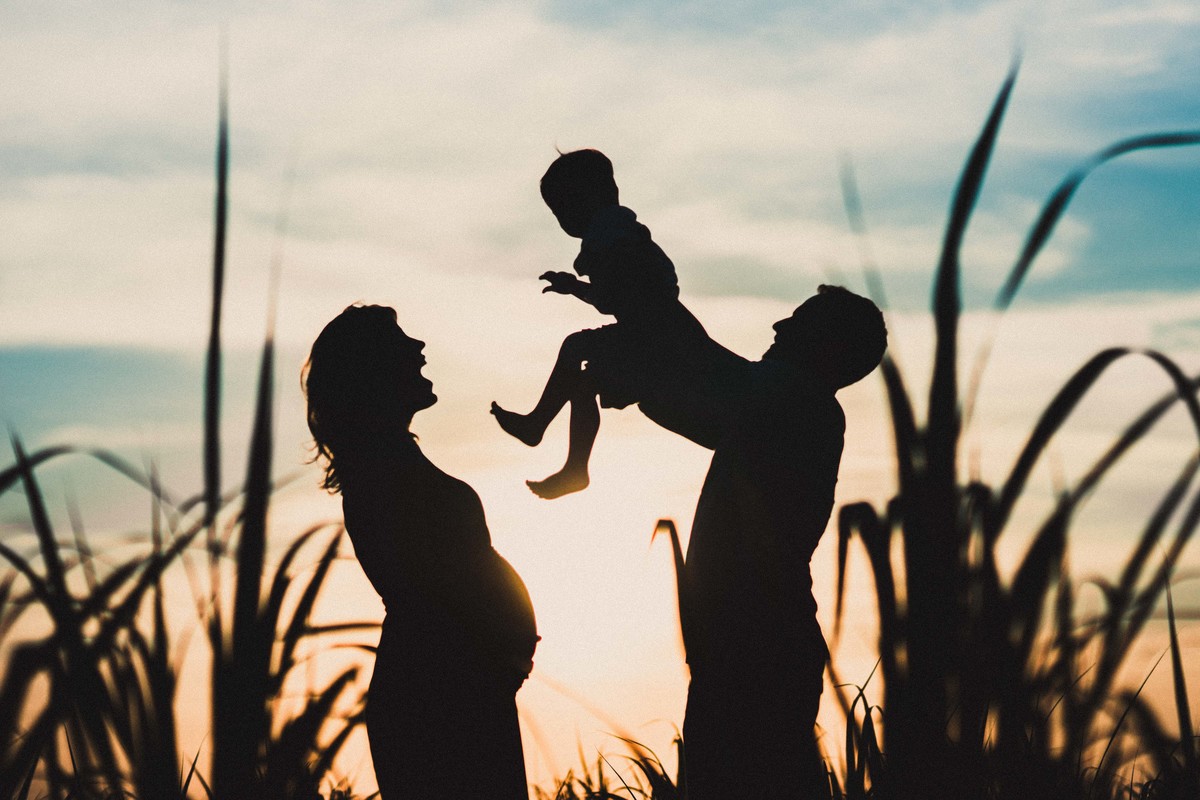 fotografia de pôr do sol silhueta