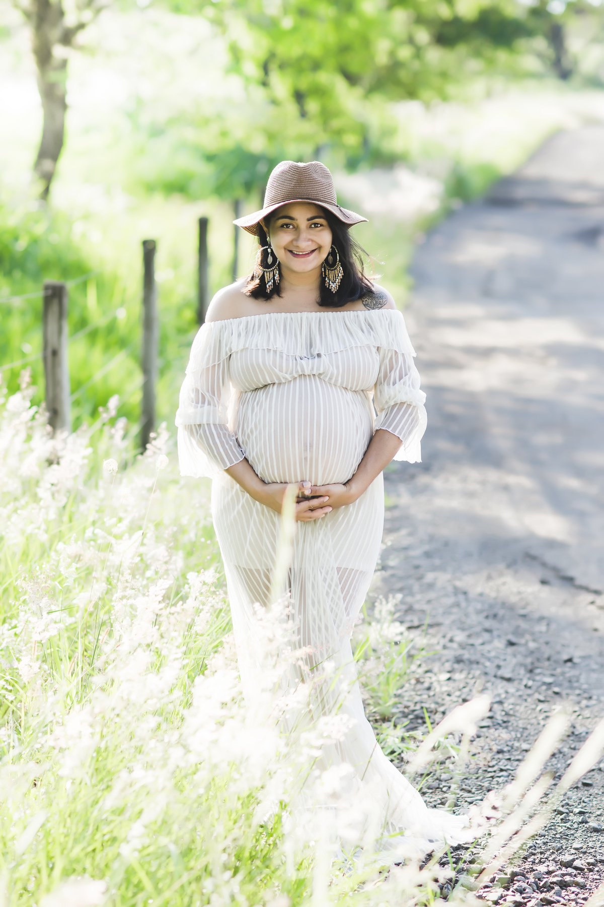 fotografia no pôr do sol