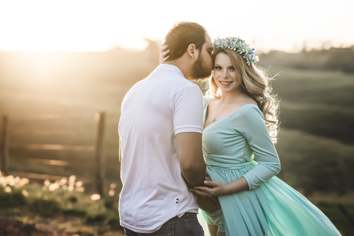 fotografia ao entardecer Jaú