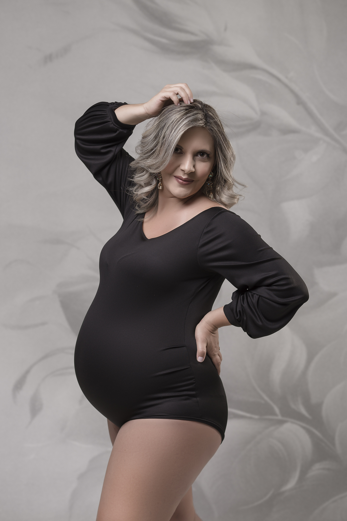 body preto de grávida