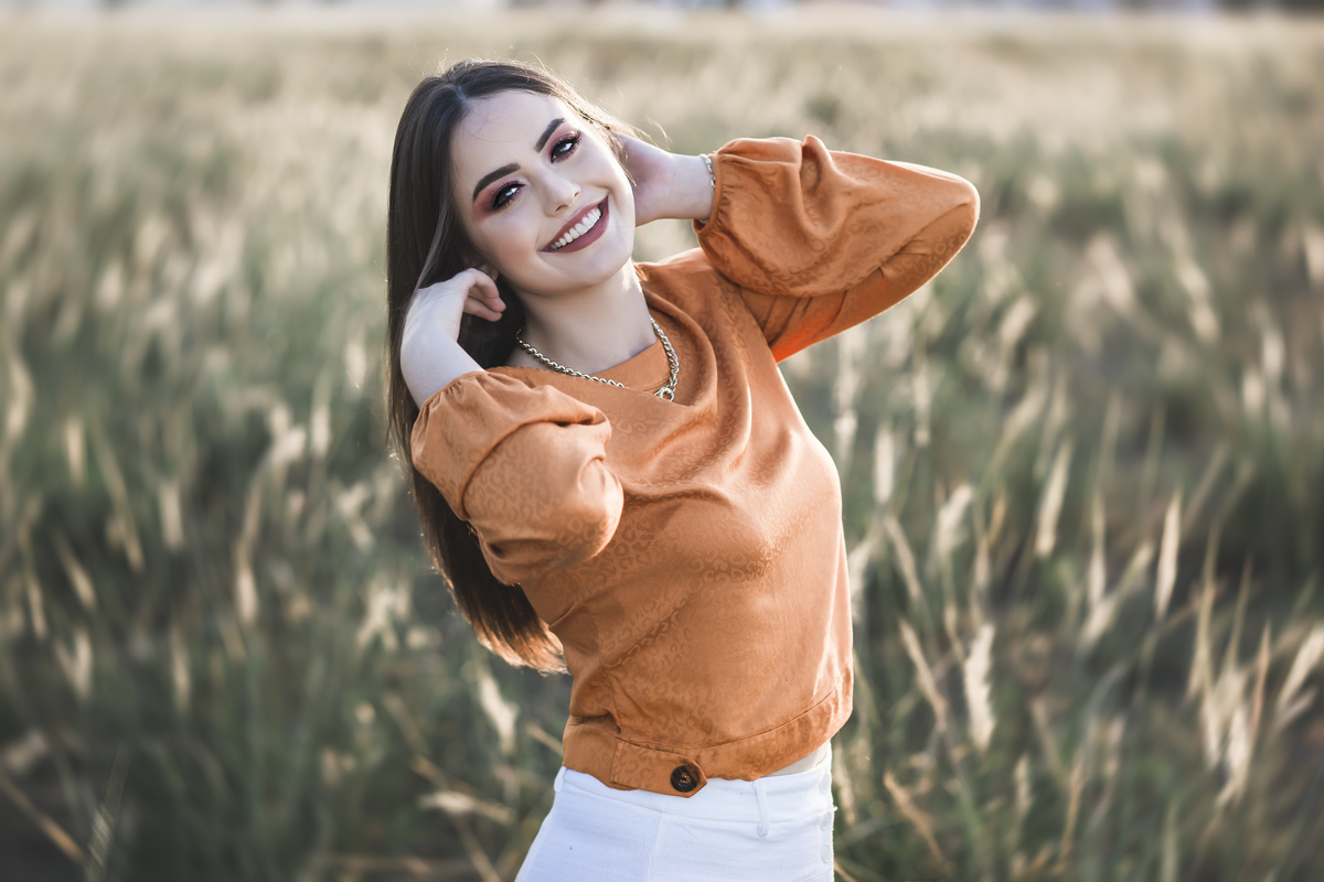 ensaio fotográfico ao entardecer