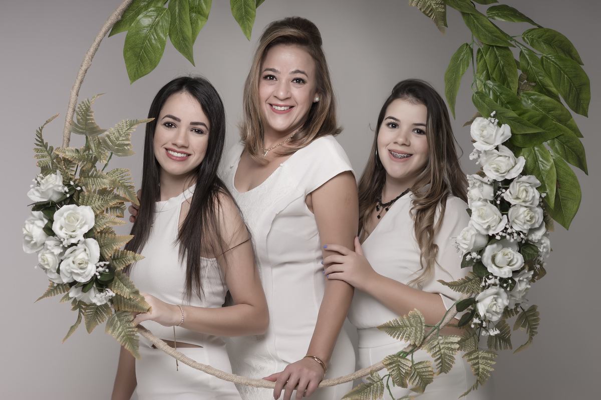 arco de flores para fotos