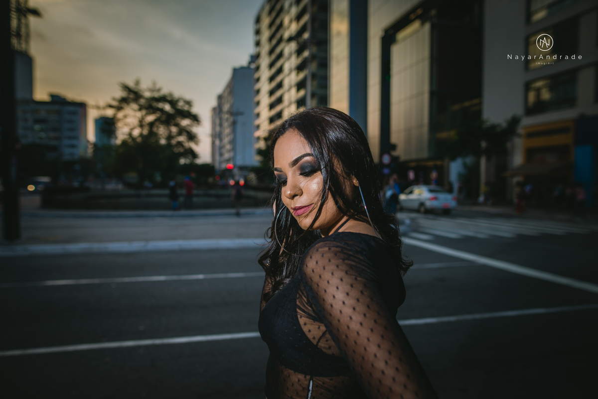 Ensaio debutante avenida Paulista