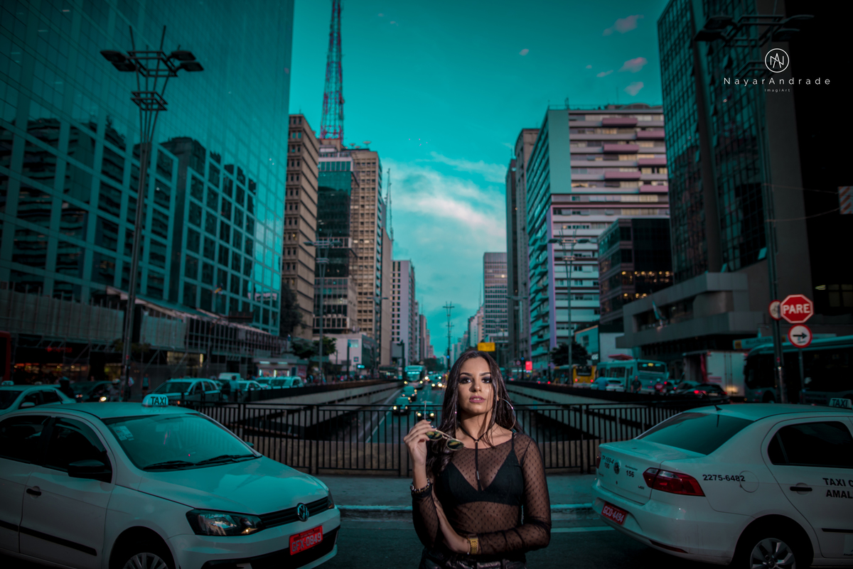 Ensaio debutante avenida Paulista