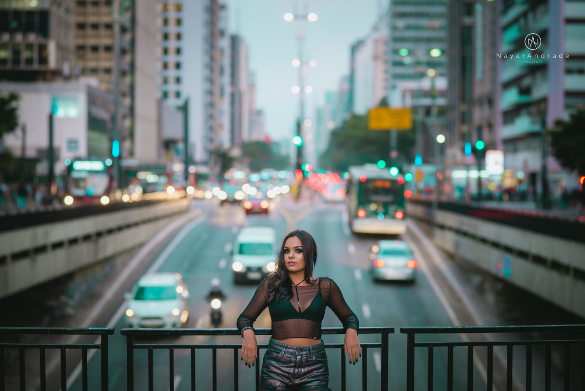 Ensaio debutante avenida Paulista