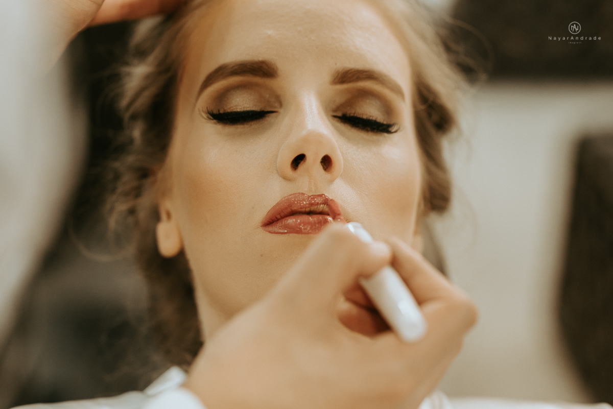 Making of noiva shape estética-Santos