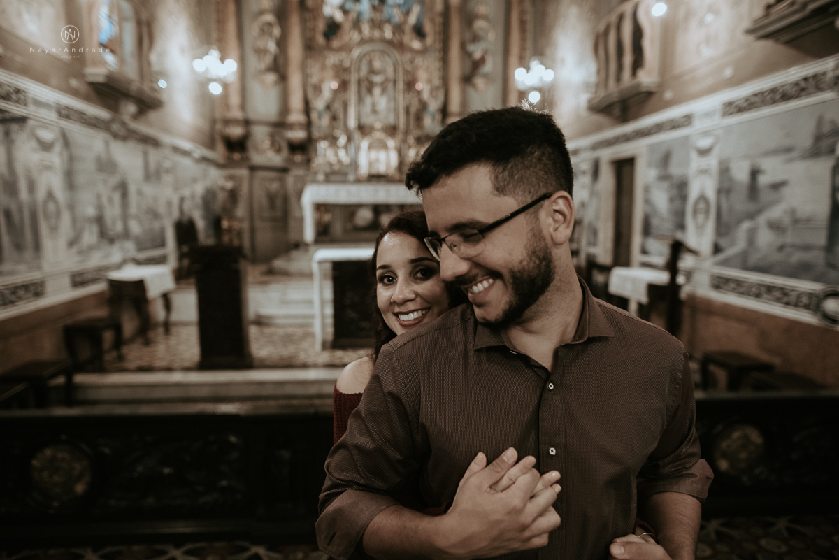 Ensaio no centro de Santos, pre wedding Nayarandrade Imagiart