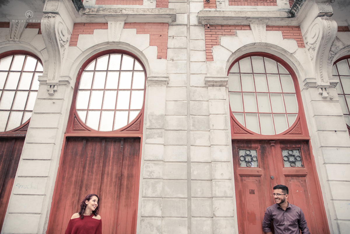 Ensaio no centro de Santos, pre wedding Nayarandrade Imagiart