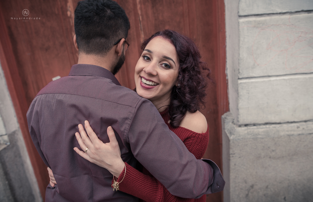 Ensaio no centro de Santos, pre wedding Nayarandrade Imagiart