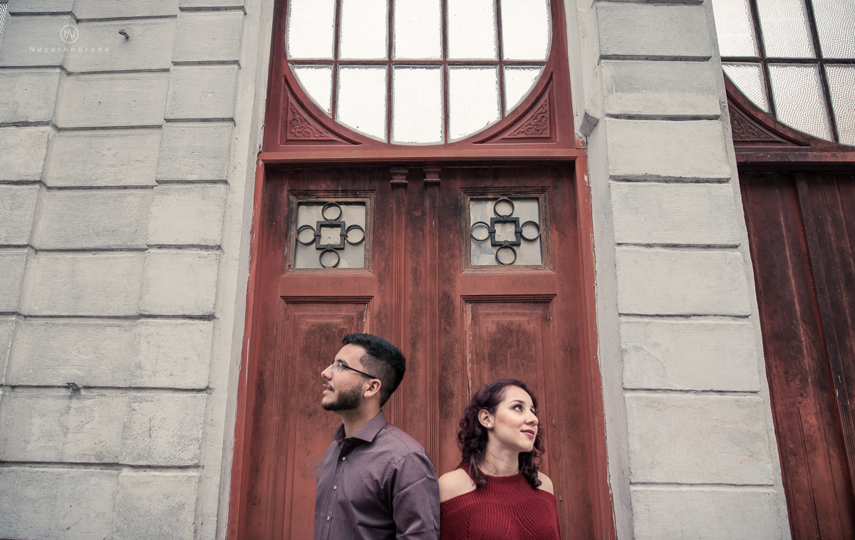 Ensaio no centro de Santos, pre wedding Nayarandrade Imagiart