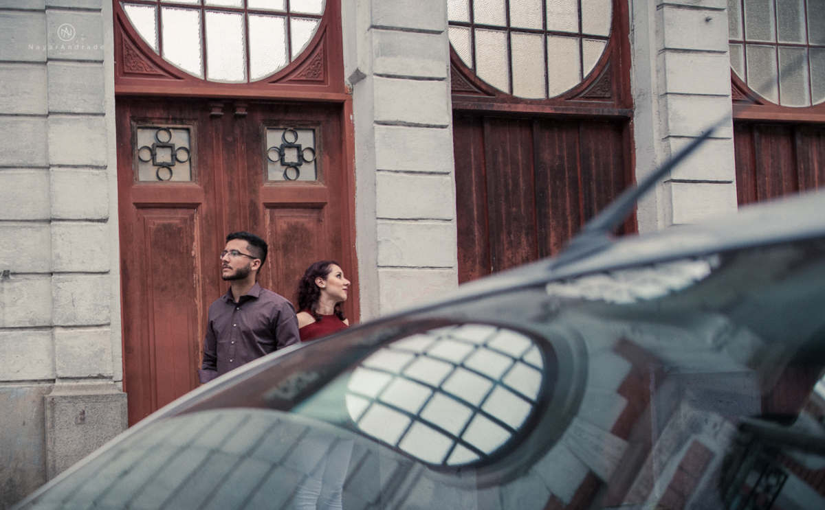 Ensaio no centro de Santos, pre wedding Nayarandrade Imagiart